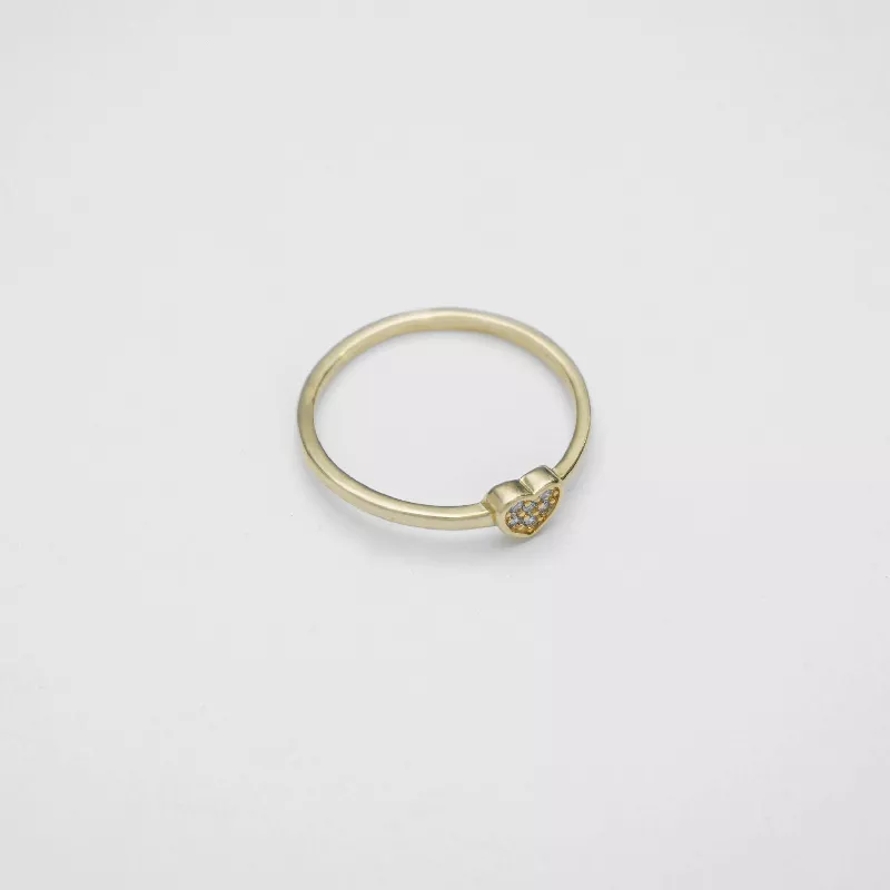 Anillo Corazon Circonias T 5.5 - 13018-T5.5 - Foto 1