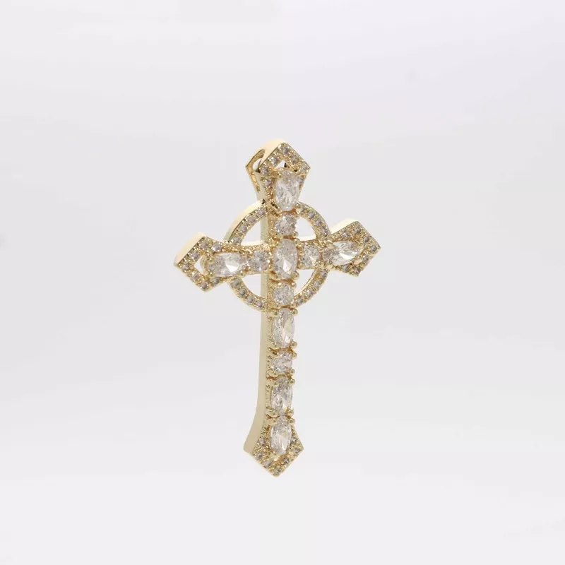 D Cruz Circonias 4.3 Cms CRISTAL - 24448-CRISTAL