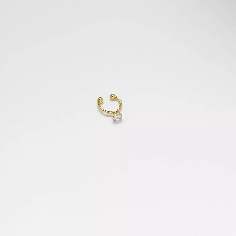 A Pearcing fake 1.4cm CRISTAL - 34034-CRISTAL