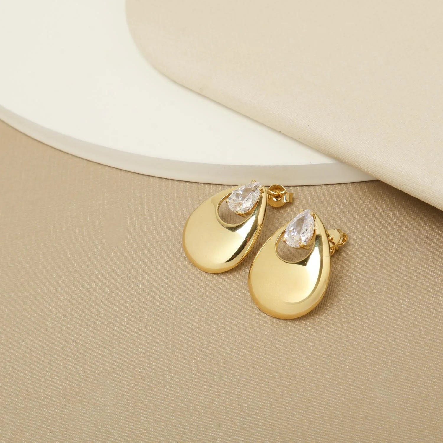 Are. zafiro oro laminado 2.3cm AOG194