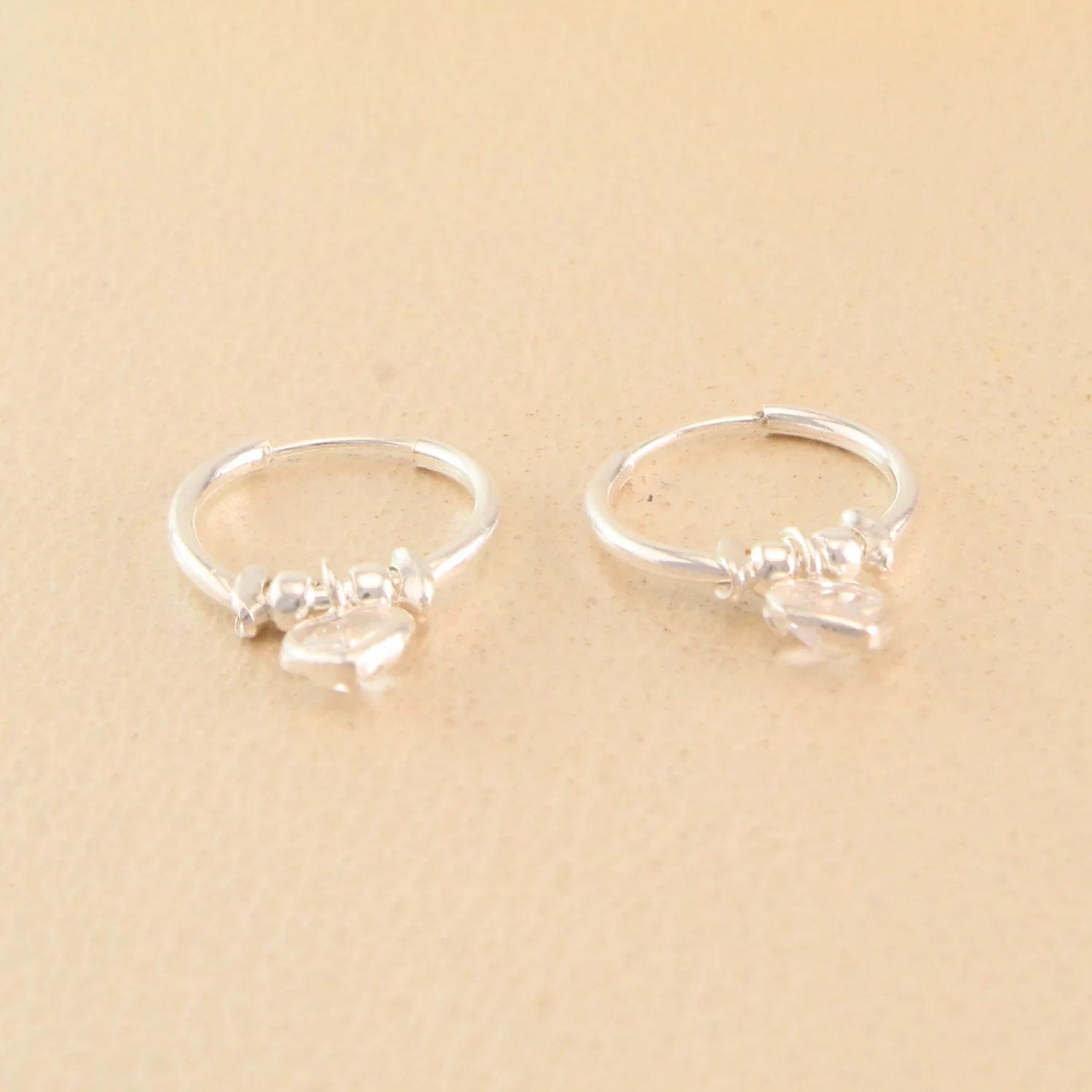 Are. Corazon Cristal Plata 1.2Cm Cm - APS891