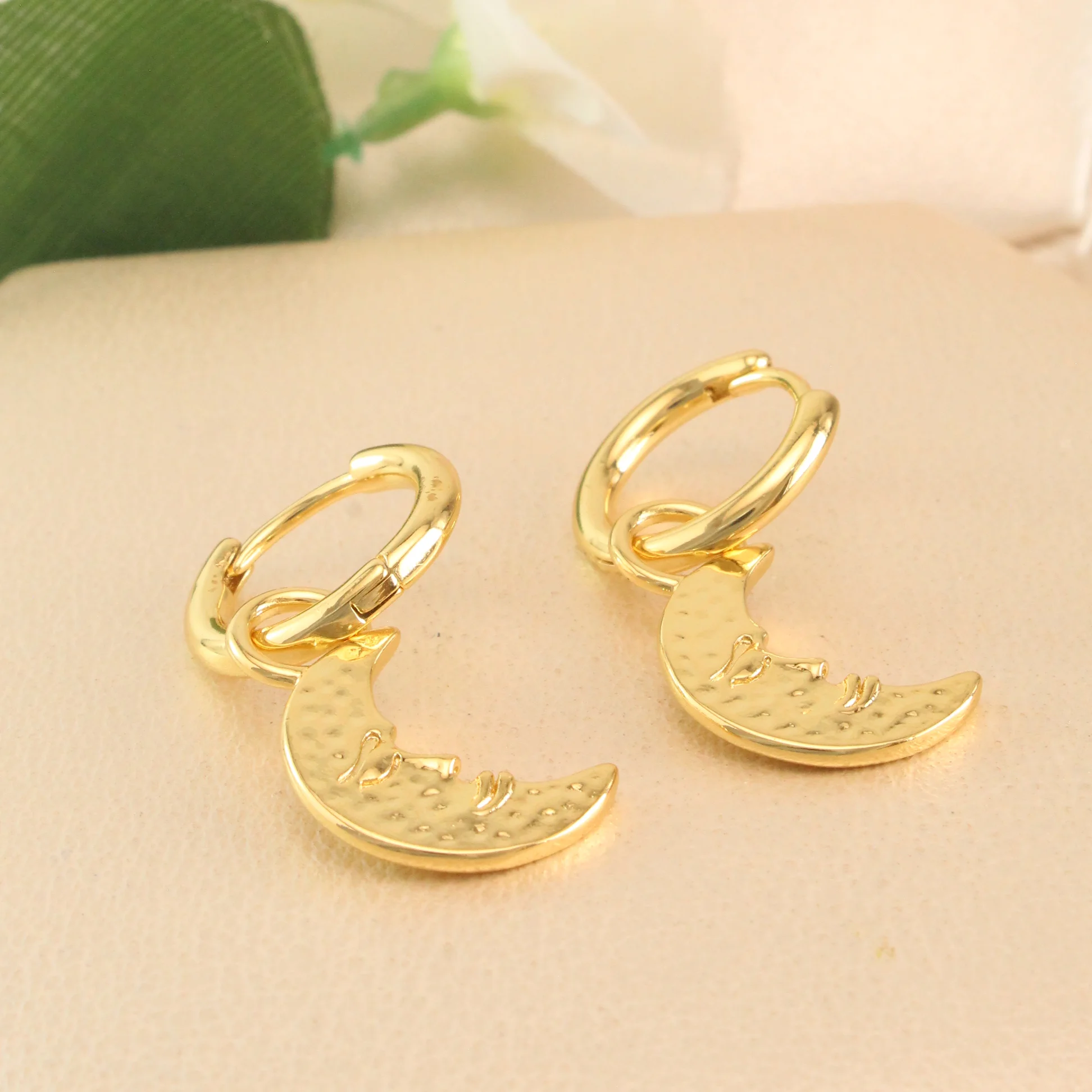 Are. Aretes Luna Rodio 4Cm Cm - ARG796 - Foto 1