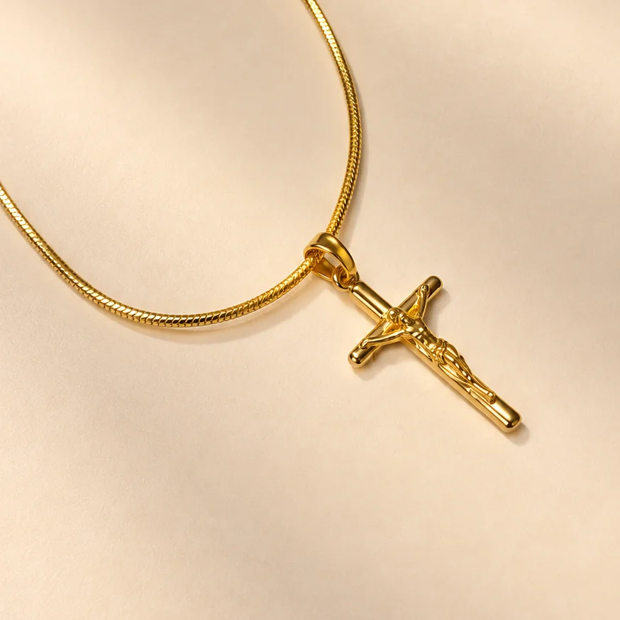 Cad. jesucristo rodio 45cm CRG683