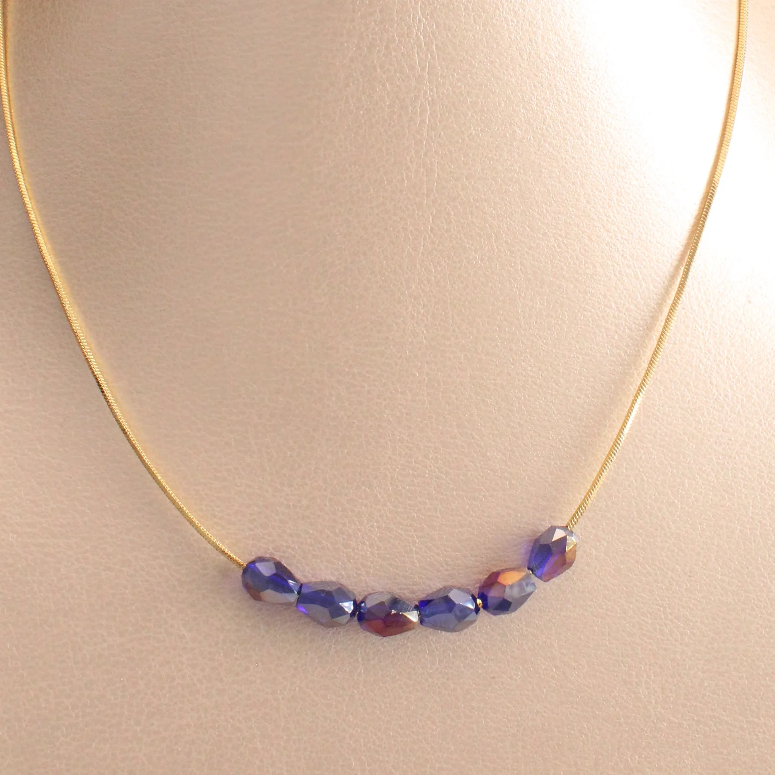 Cad. Muranos Morado Rodio 45 Cm - CRG774M - Foto 1