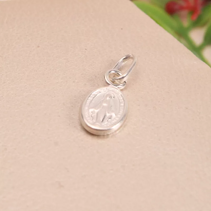 Dij. Virgen Milagrosa Plata 1,3cm - DPJ302 - Foto 1