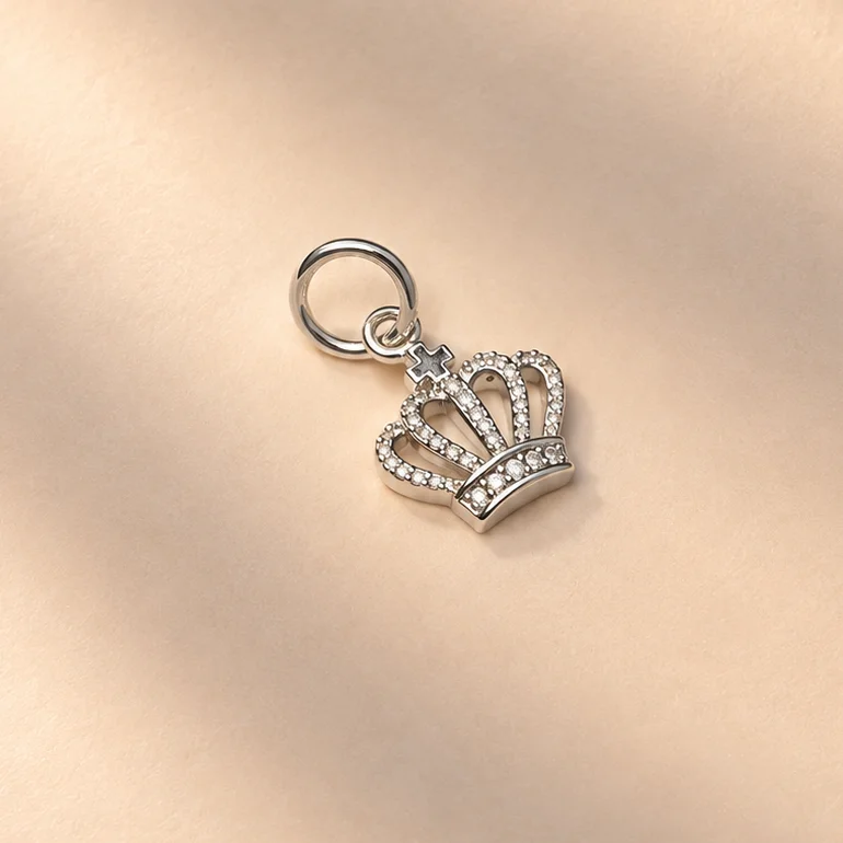 Dij. corona plata 0,7cm DPS600
