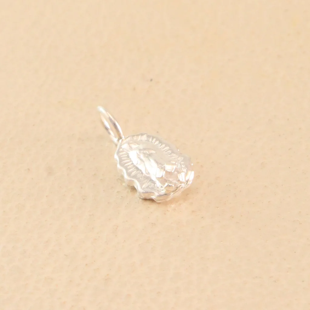Dij. Dije Virgen Guadalupe Plata 0.8Cm Cm - DPS892 - Foto 1
