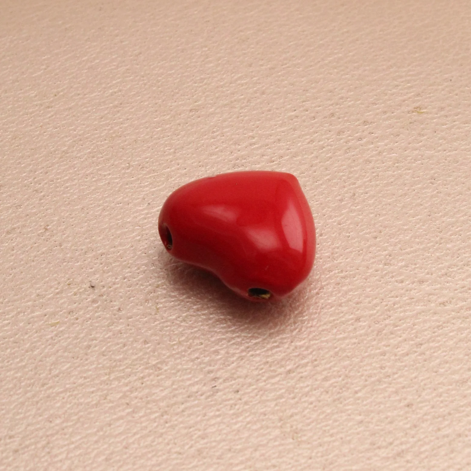 Dij. corazon rojo rodio 1,3cm - DRG194 - Foto 1