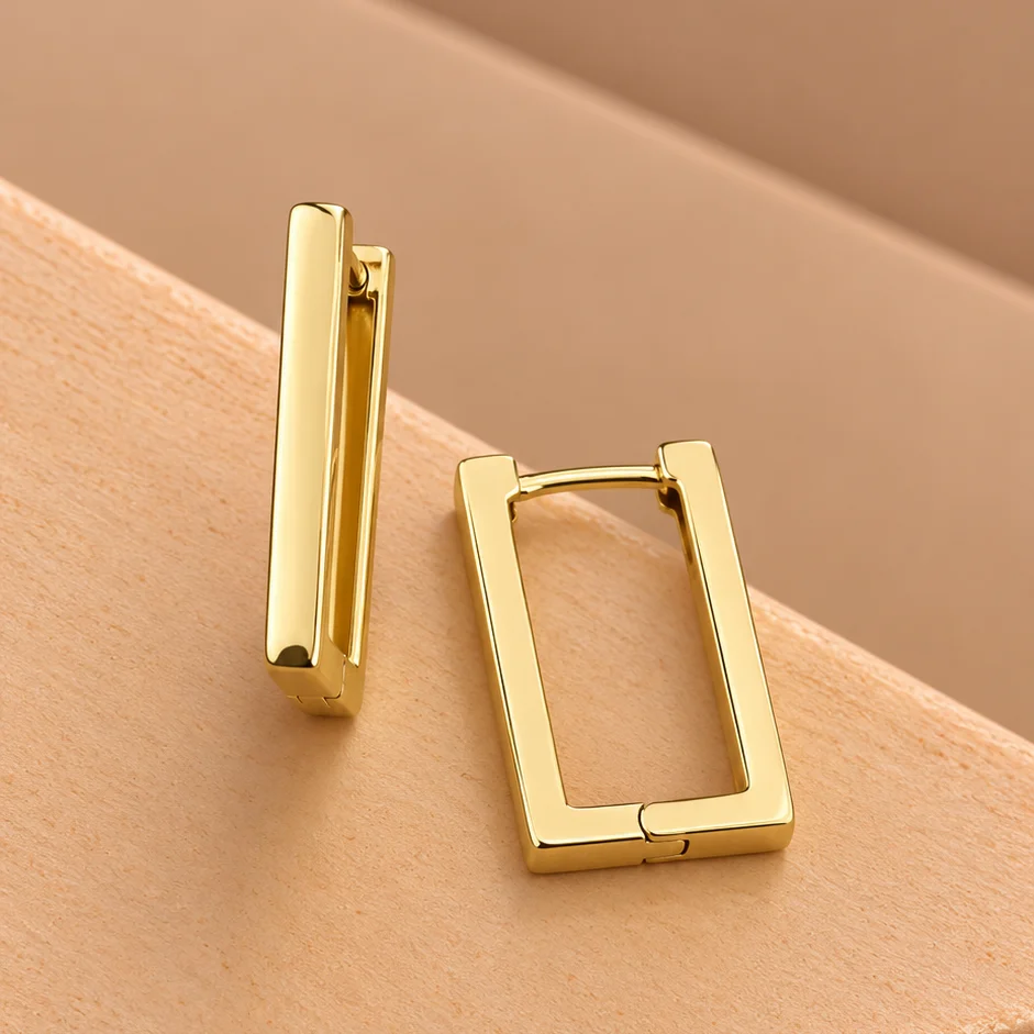 Can. cm lisa rectangular rodio 2cm - KRG925C - Foto 1