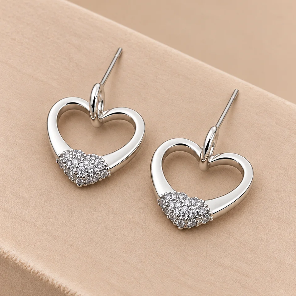 Set. cm corazon rodio 1cm - LRG465
