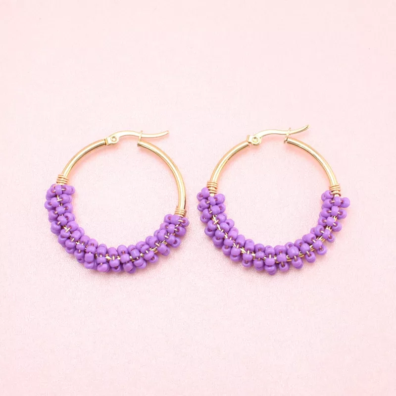 Max. Candonga morada Acero 4cm - MAF225M
