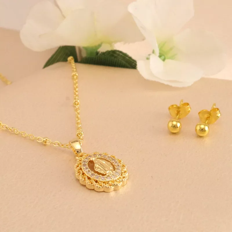 Set. Virgen Rodio 18cm - NRH879