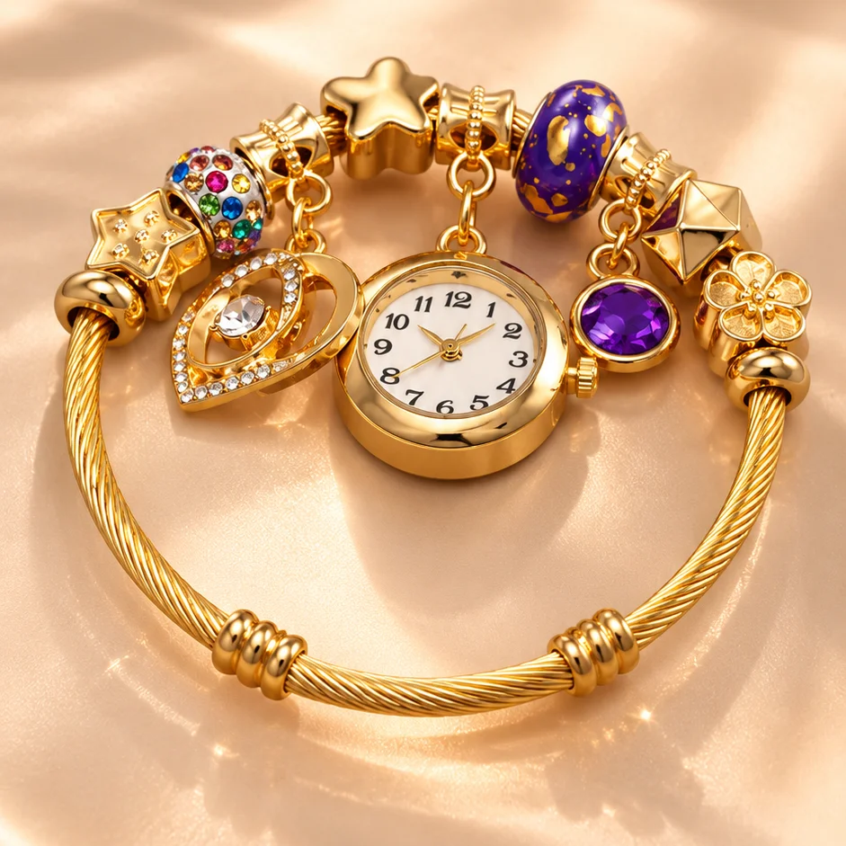 Pul. tipo pan reloj corazon gota acero graduable - PAN061 - Foto 1