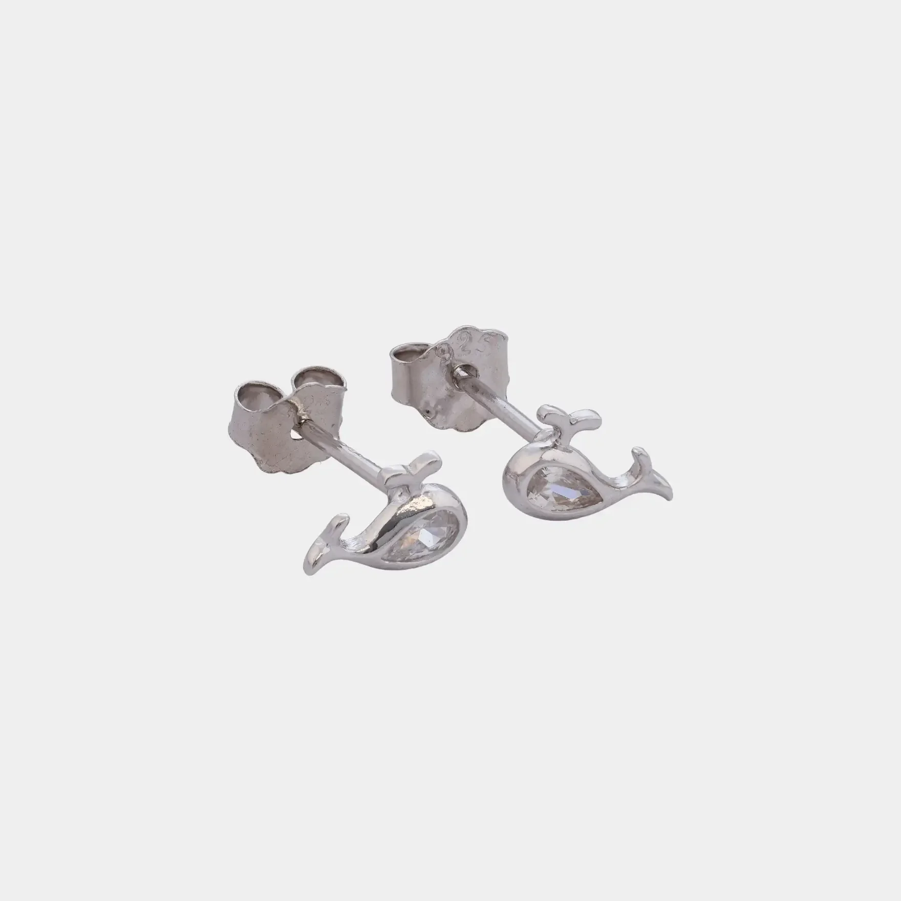 A Crystal Whale 6,6 mm - S-30070