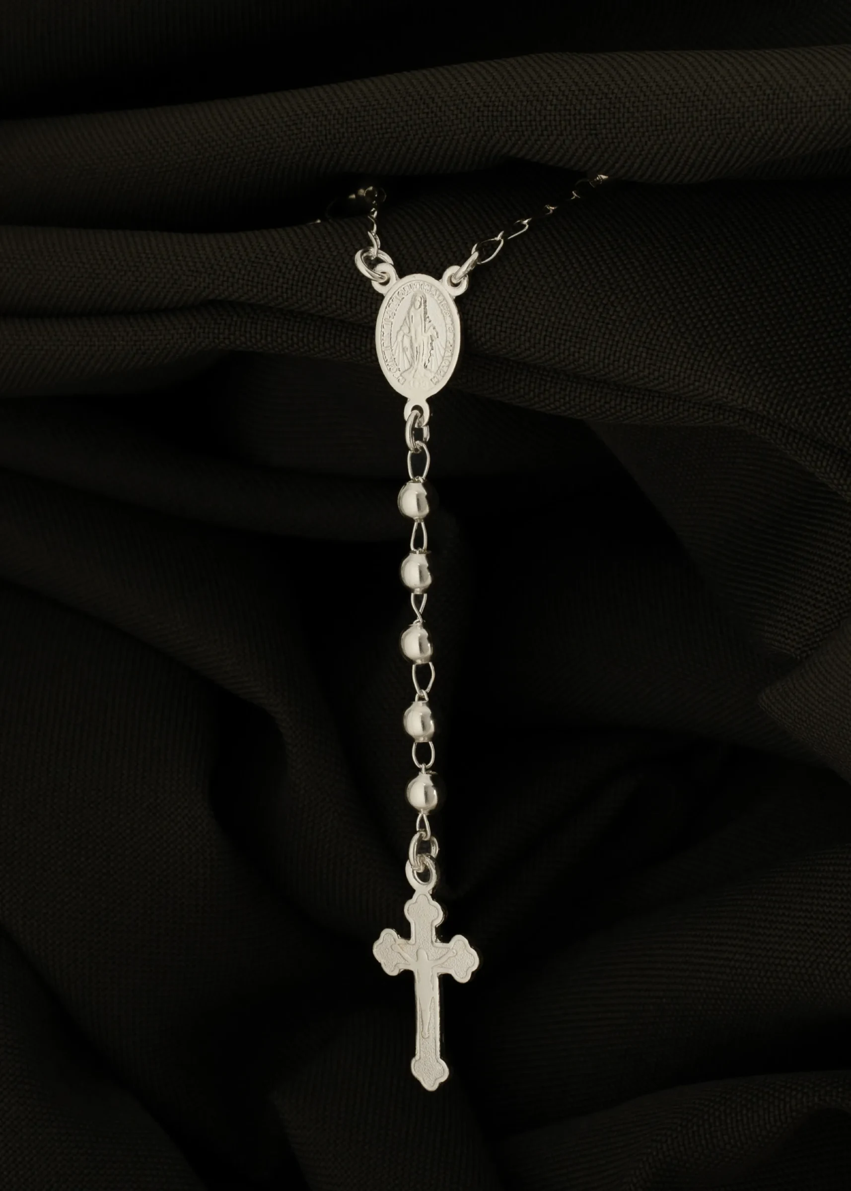 Rosario Milagrosa 4 mm 55 Cms - S-95002 - Foto 1