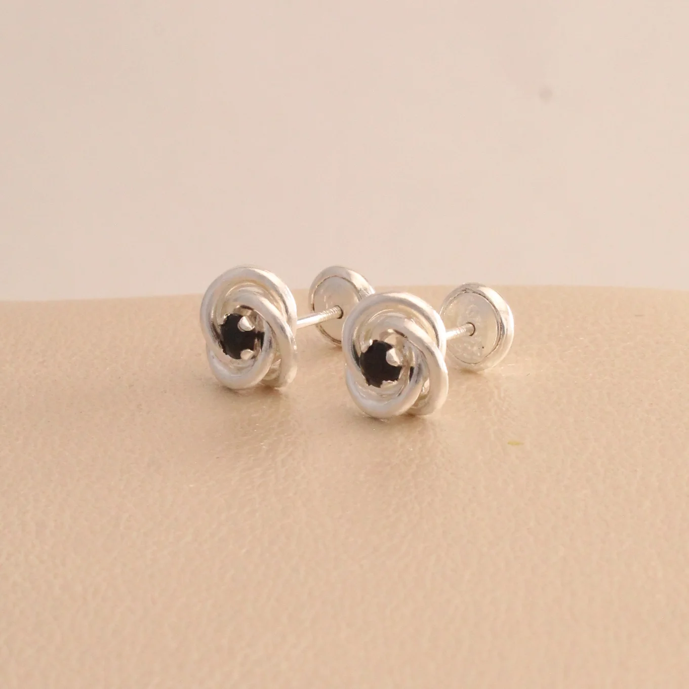 Top. rosa circon plata 0.7cm - TPS650 - Foto 1