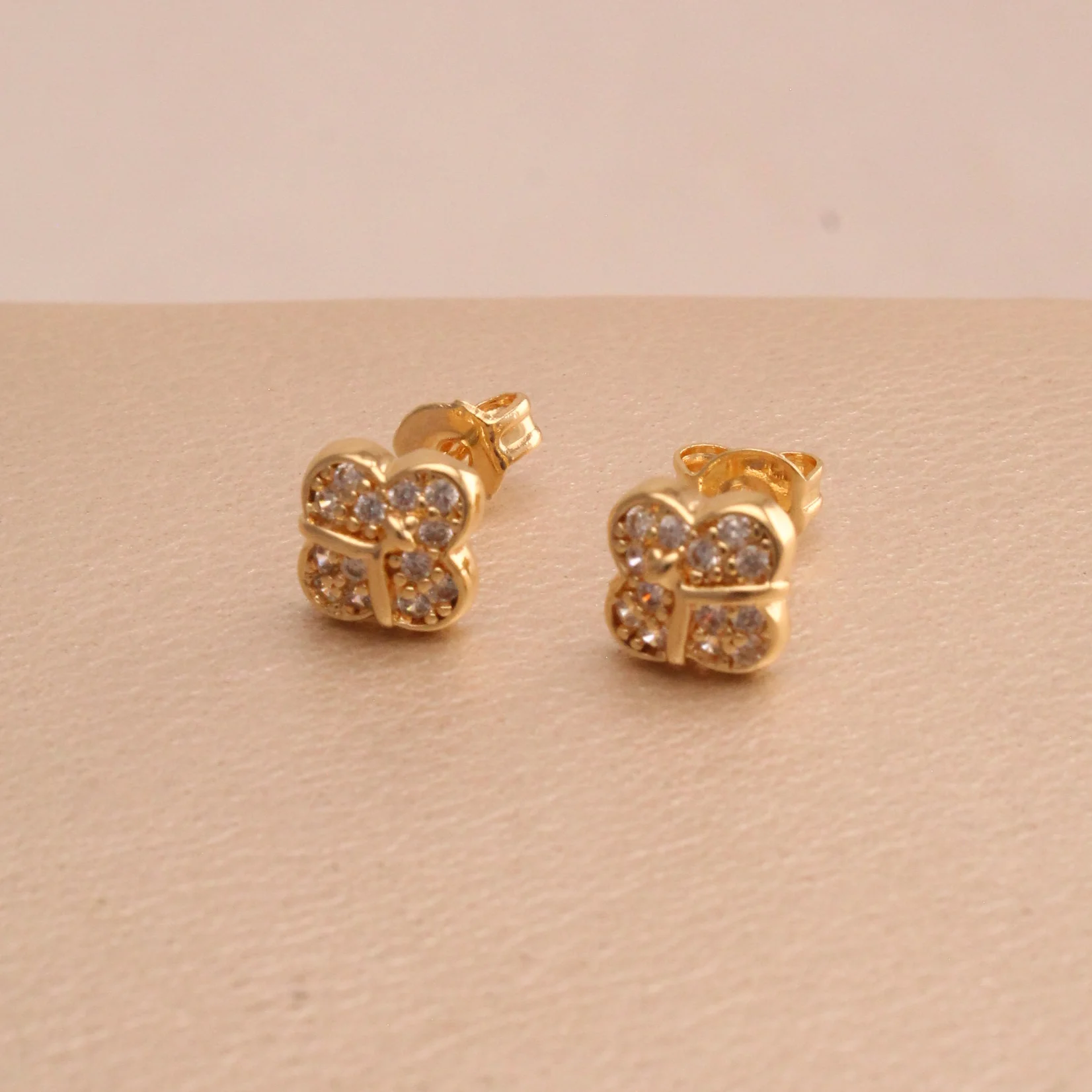 Top. trebol rodio 0.7cm - TRG419
